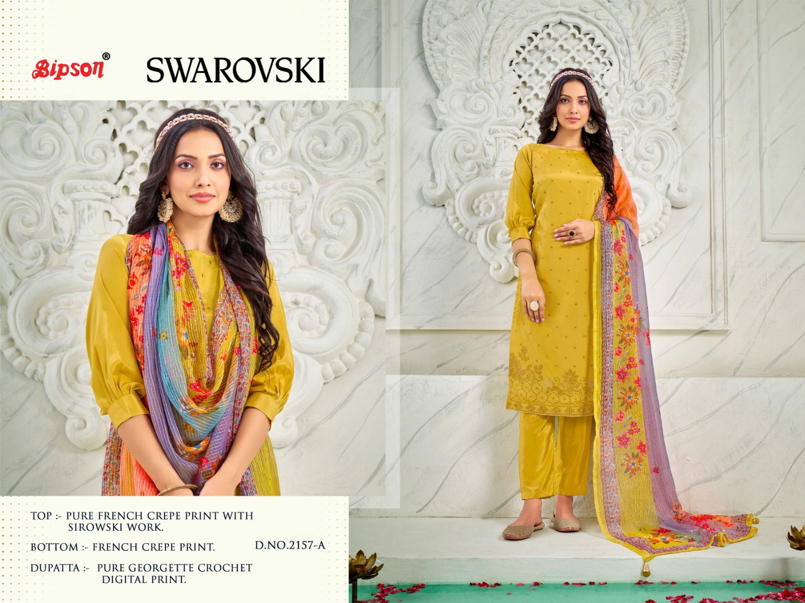 Swarovski 2157 By Bipson Designer Salwar Suit Catalog